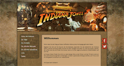 Desktop Screenshot of indiana-jones.de